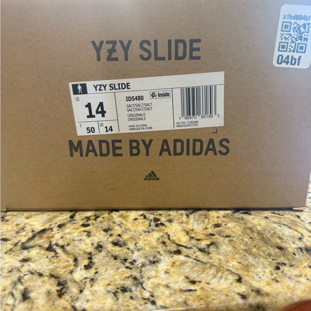 Adidas Yzy Slide In Light Gray